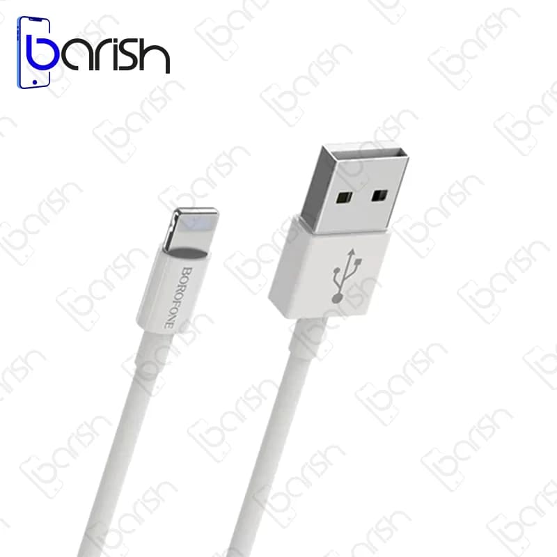 کابل دیتا و شارژ USB به لایتنینگ بروفون مدل BX22