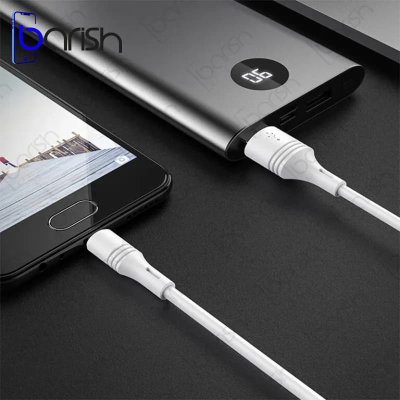 کابل شارژ USB به MicroUSB بروفون مدل BX43 — تصویر ۶
