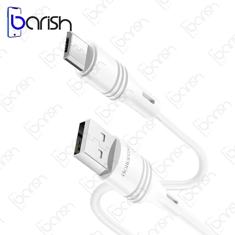 کابل شارژ USB به MicroUSB بروفون مدل BX43 — تصویر ۲