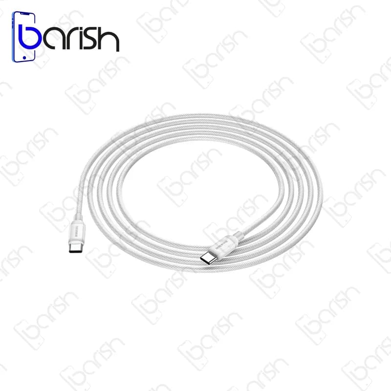 کابل دیتا و شارژ 100W دو سر Type-C بروفون مدل BX68 — تصویر ۳