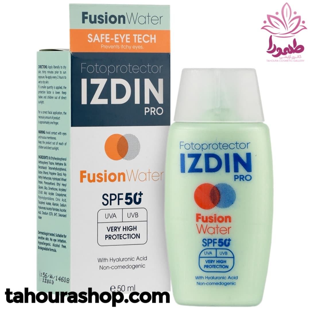 ضدآفتاب FUSION WATER SPF50+PRO ایزدین پرو