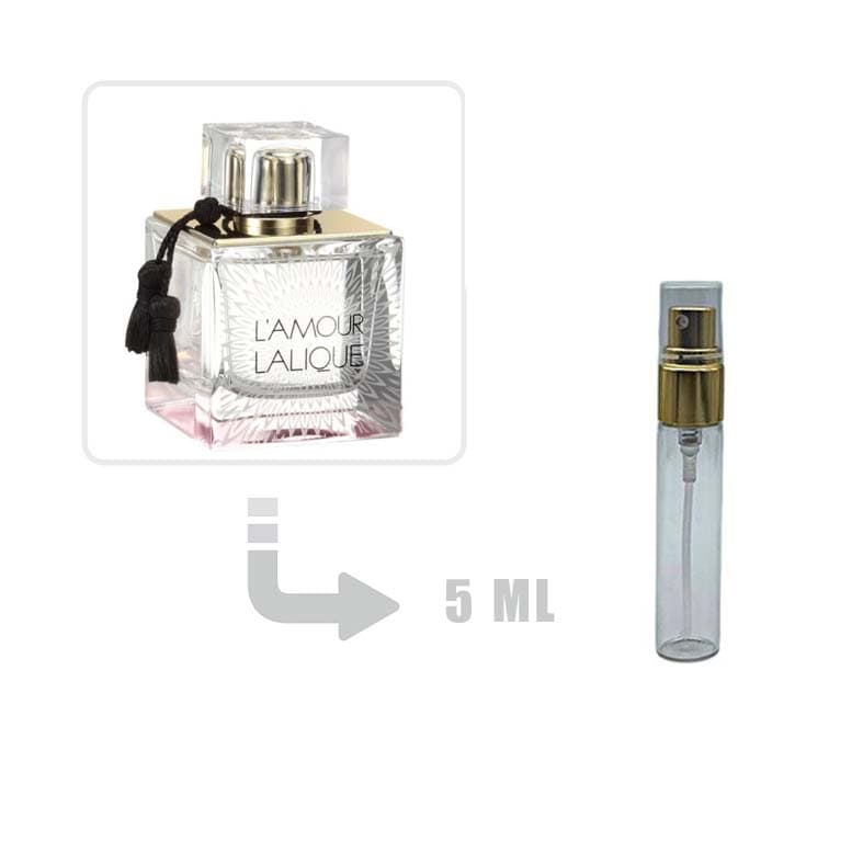 دکانت عطر ادکلن لالیک لامور زنانه 5 میل اصلی | Lalique L’Amour for Woman 5ml