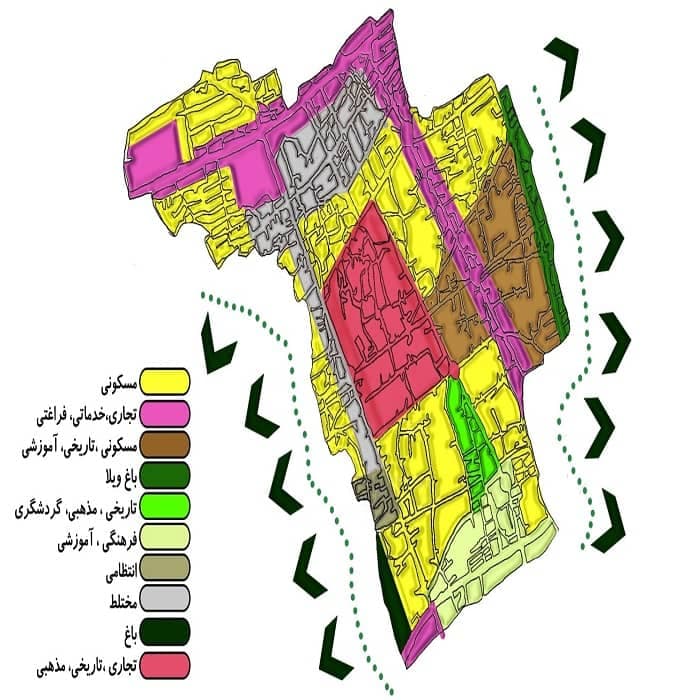 طرح 4 شهرسازی شهر سمنان | دانلود فایل پاورپوینت طرح راهبردی و طراحی ساختاری شهر