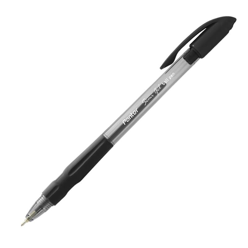 خودکار مشکی سمی‌ژل Semi Gel پنتر Panter با نوک ۰.۷ میلیمتر کد SGP102