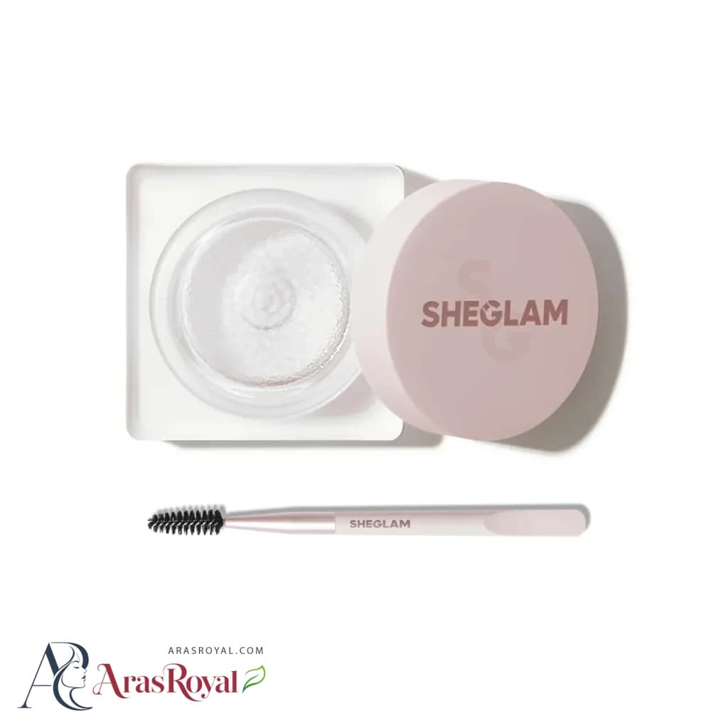 ژل ابرو شیگلم Sheglam سری Set Me Up مدل Crystal Clear