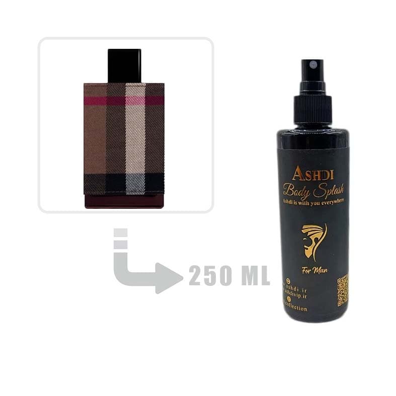 بادی اسپلش باربری لندن مردانه Burberry London for Men 250ml