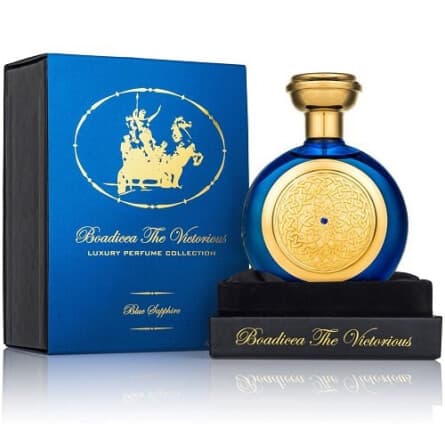 عطر ادکلن بودیسیا د ویکتوریوس بلو سفیر مردانه و زنانه 15 میل اشدی | Boadicea the Victorious Blue Sapphire Ashdi 15ml — تصویر ۳