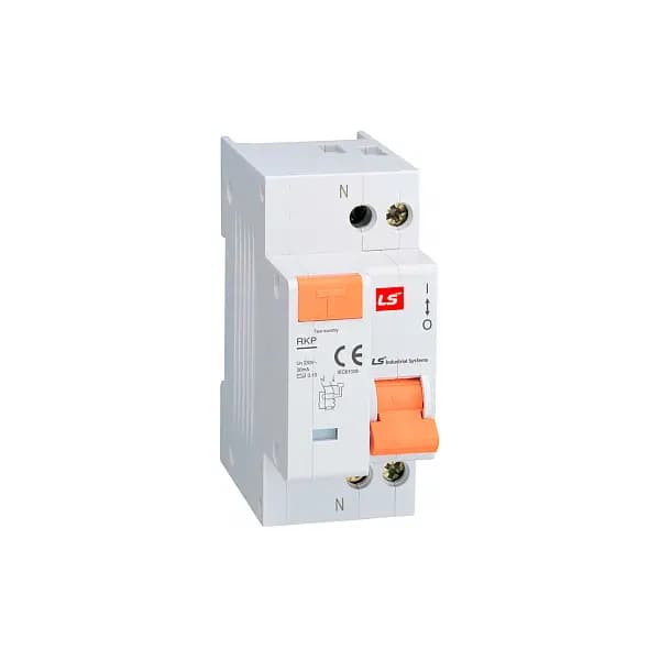کلید محافظ جان دوپل(تک پل+نول) 25آمپر 30میلی آمپر RCBO برند ال اس (LS)