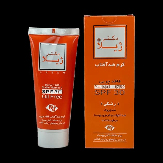 کرم ضد آفتاب بی‌رنگ دکتر ژیلا SPF30 – محافظت روزانه با بافت سبک و بدون چربی
