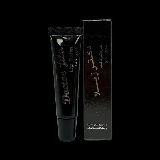 بالم لب مشکی دکتر ژیلا SPF20 – مرطوب‌کننده و رنگ‌دهنده طبیعی لب