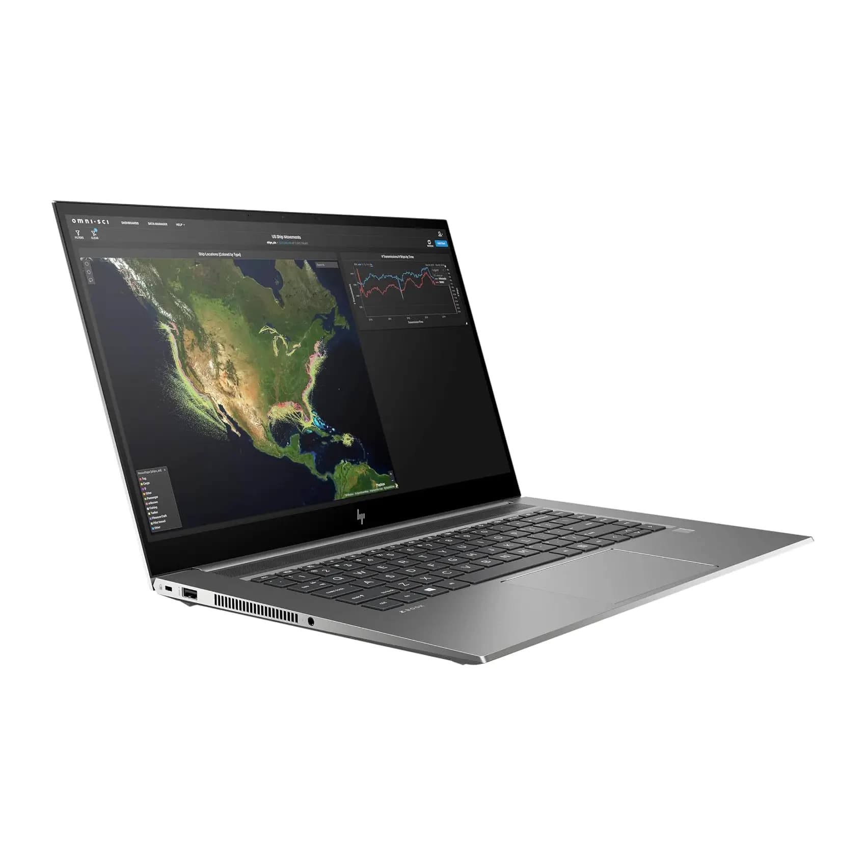 لپ تاپ HP Zbook Studio G7 i9 10885H, 32GB Ram, ITB SSD, 4GB Nvidia T2000