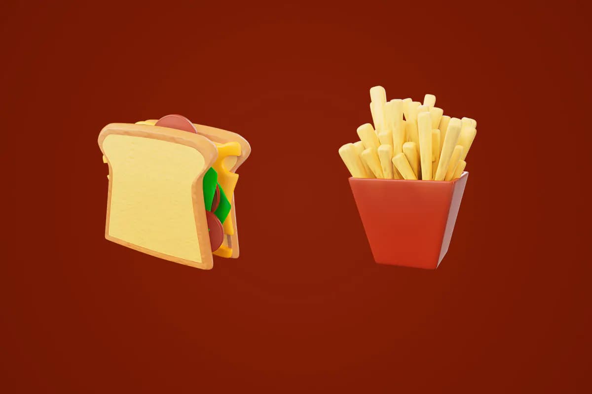PNG غذا و نوشیدنی 3D — تصویر ۷