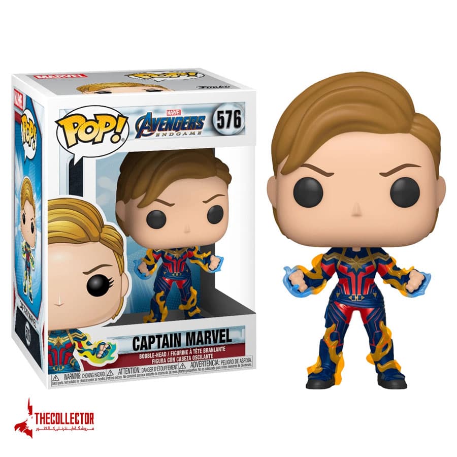 فانکو پاپ کاپیتان مارول | Captain marvel | اونجرز — تصویر ۲