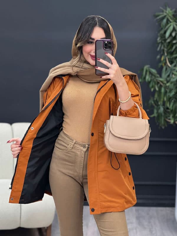 بارانی زنانه مدل هلیا — تصویر ۳
