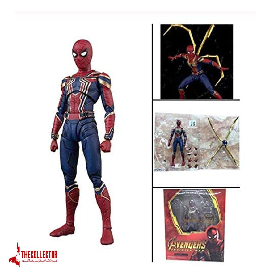 اکشن فیگور آیرون اسپایدرمن | Spider-man | جنگ ابدیت — تصویر ۴
