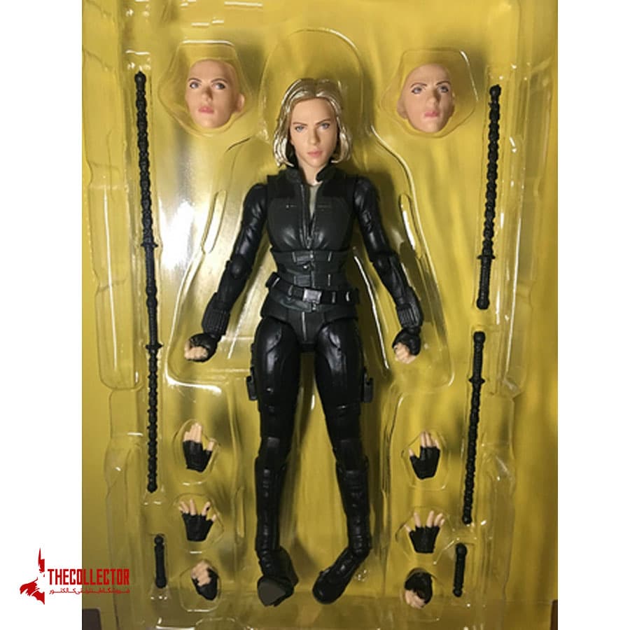 اکشن فیگور بلک ویدو | Black Widow | از فیلم جنگ ابدیت — تصویر ۶