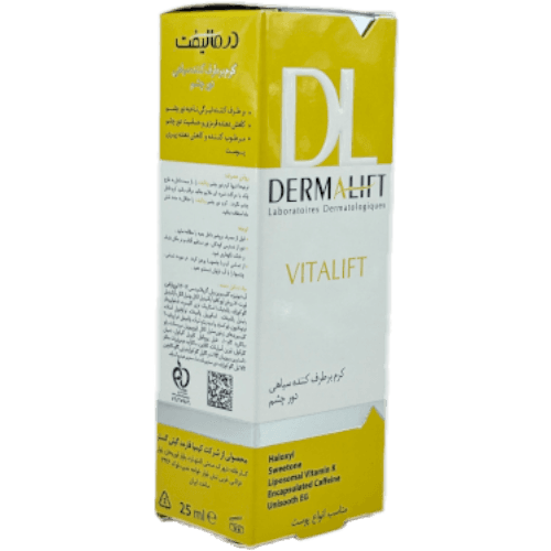 کرم دور چشم درمالیفت مدل Vitalift – تغذیهکننده، ضدچروک و آبرسان عمیق — تصویر ۳