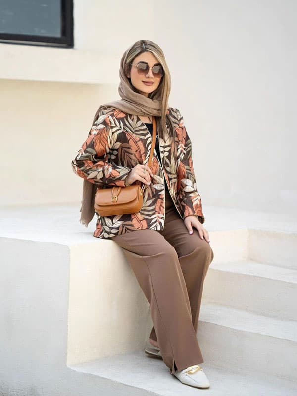کت و شلوار دخترونه مدل شالیز