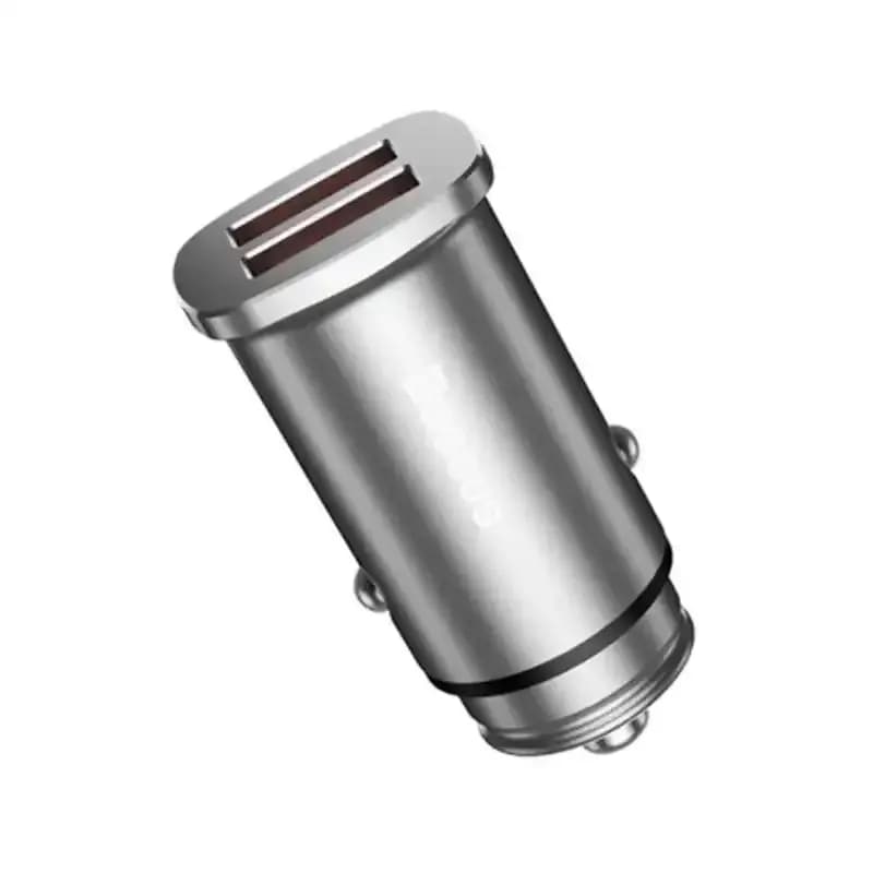 شارژر فندکی باسئوس مدل Square Metal PPS CCALL-YS01 Circular با توان 30 وات — تصویر ۷