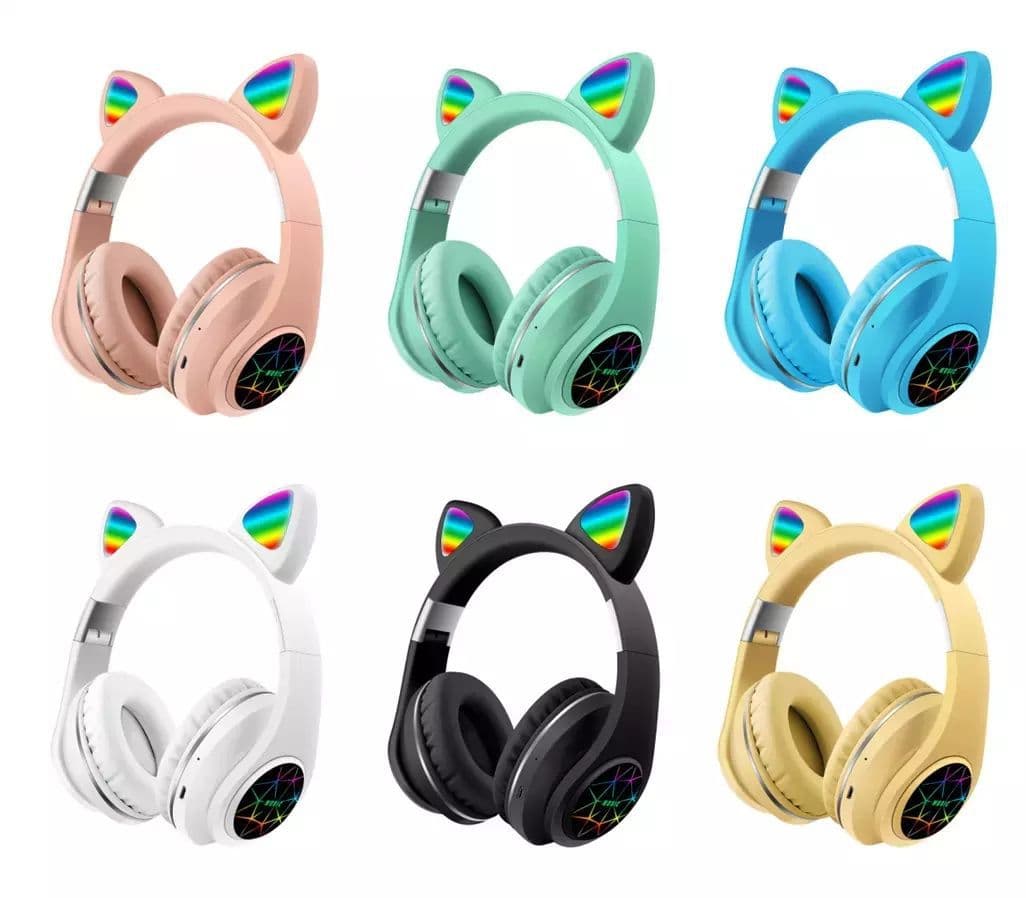 هدفون بی‌ سیم بچه گانه Cat Ear مدل HZ-BT630 — تصویر ۴