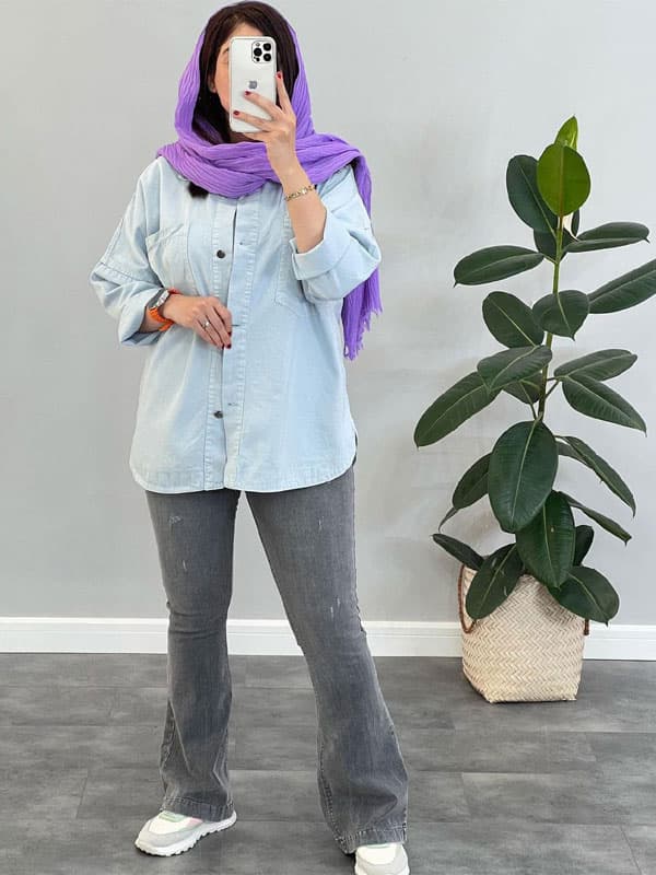 شومیز دخترانه مدل عسل — تصویر ۶