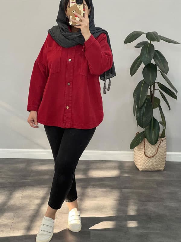 شومیز دخترانه مدل عسل — تصویر ۳