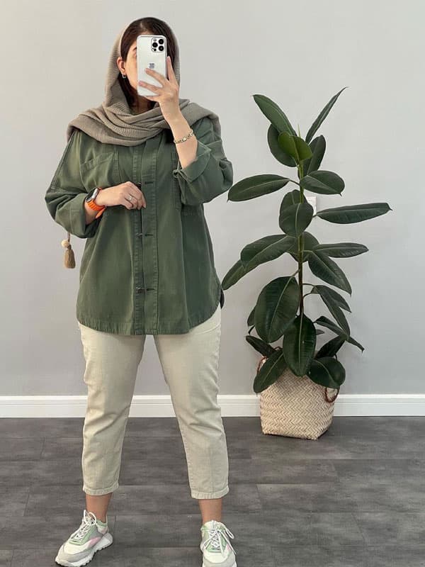 شومیز دخترانه مدل عسل — تصویر ۲