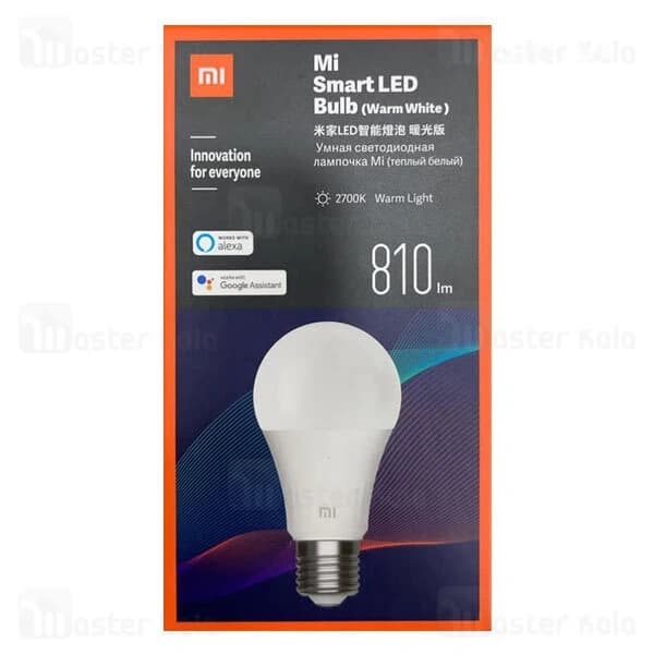 لامپ هوشمند شیائومی Mi LED Smart Bulb Warm White مدل XMBGDP01YLK — تصویر ۵