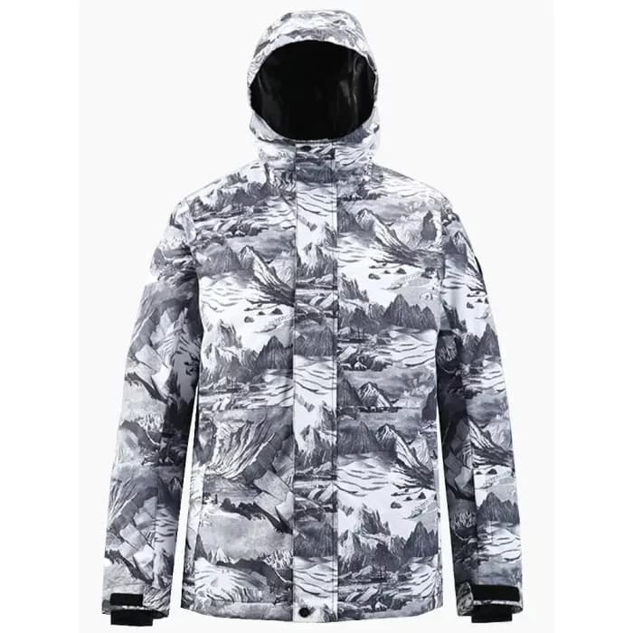 کاپشن اسکی مردانه gsou snow کد 205