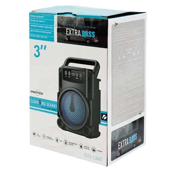 اسپیکر بی‌سیم Greatnice مدل GTS-1360 — تصویر ۲