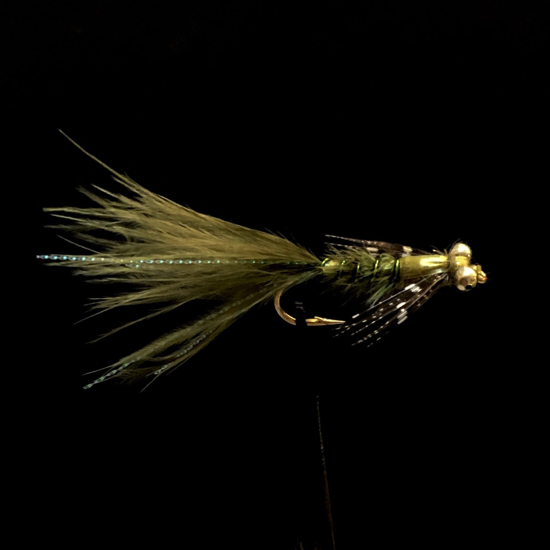 پشه ماهیگیری فلای نيمف دمسل Damsel Nymph (بسته 5 عددی)