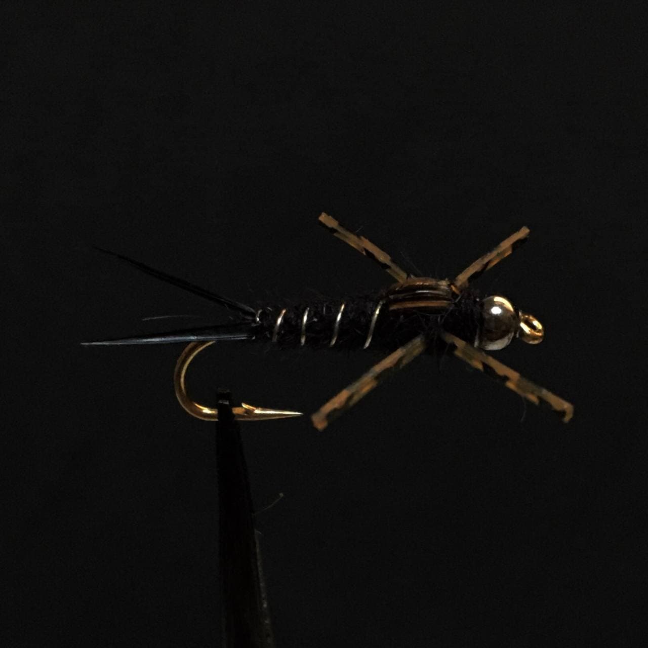 پشه ماهیگیری ( استون فلاي مشكي) Stonefly Black (بسته 5 عددی)
