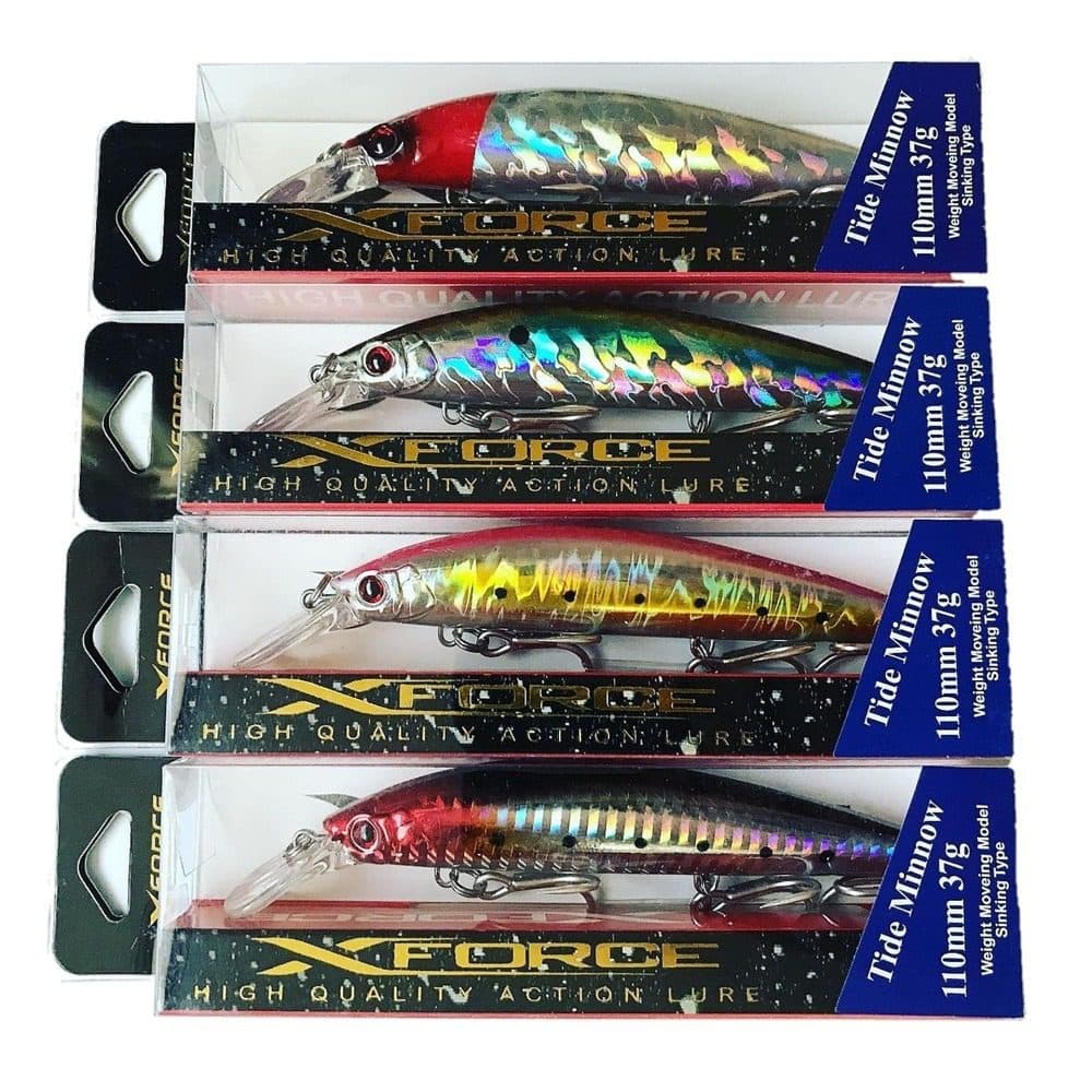 طعمه اسپین آب شور/ لور ماهیگیری XForce در 7 رنگ