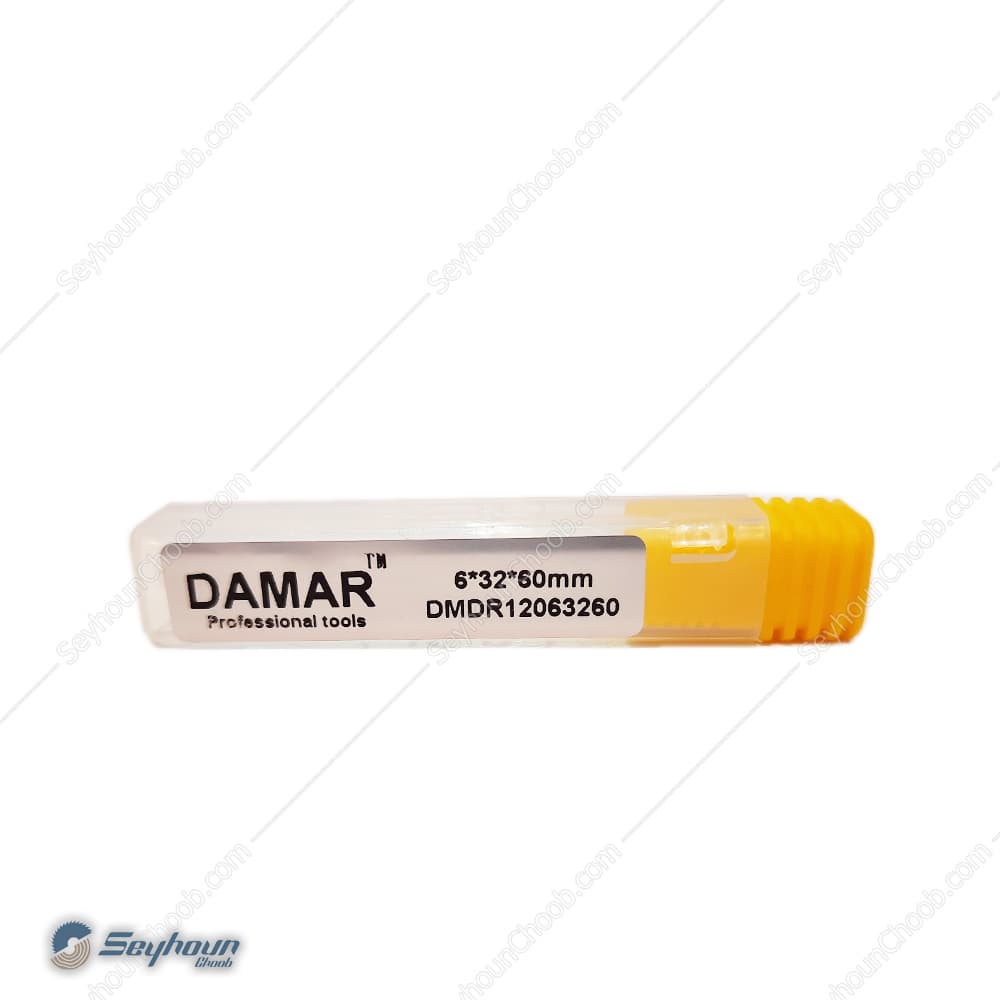 تیغ شیارزن مارپیچ تک پر دامار مدل DMDR12063260 — تصویر ۲