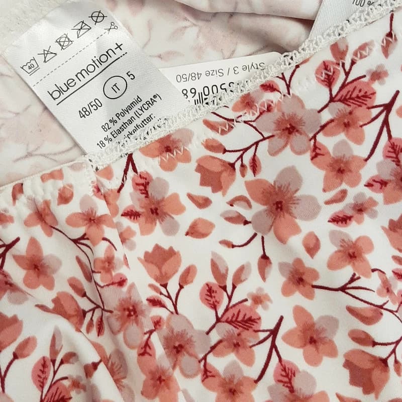 شورت زنانه بلو موشن مدل flower midislips tk مجموعه دو عددی — تصویر ۲