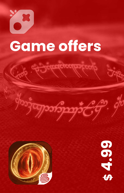 آفر 5 دلاری Lord of the Rings