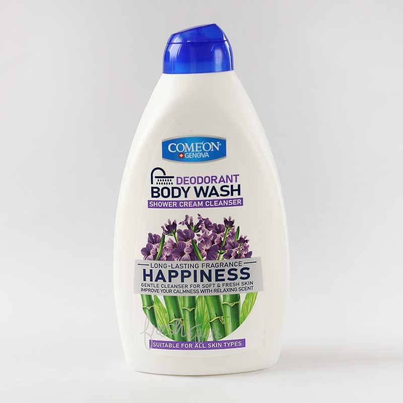 شامپو بدن کرمی کامان مدل HAPPINESS