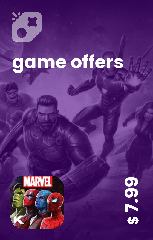 آفر 8 دلاری Marvel Contest of Champions