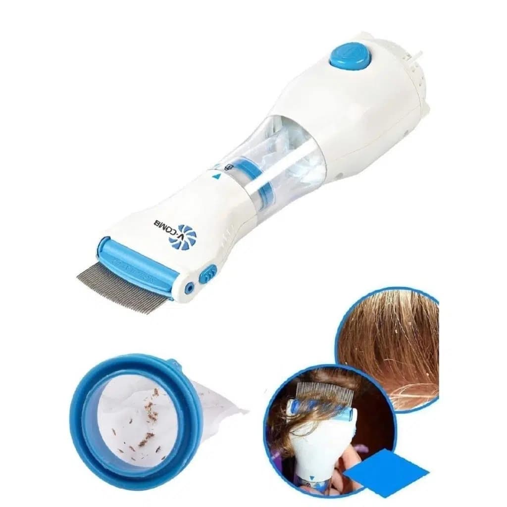 شانه برقی شپش گیر V-COMB — تصویر ۵