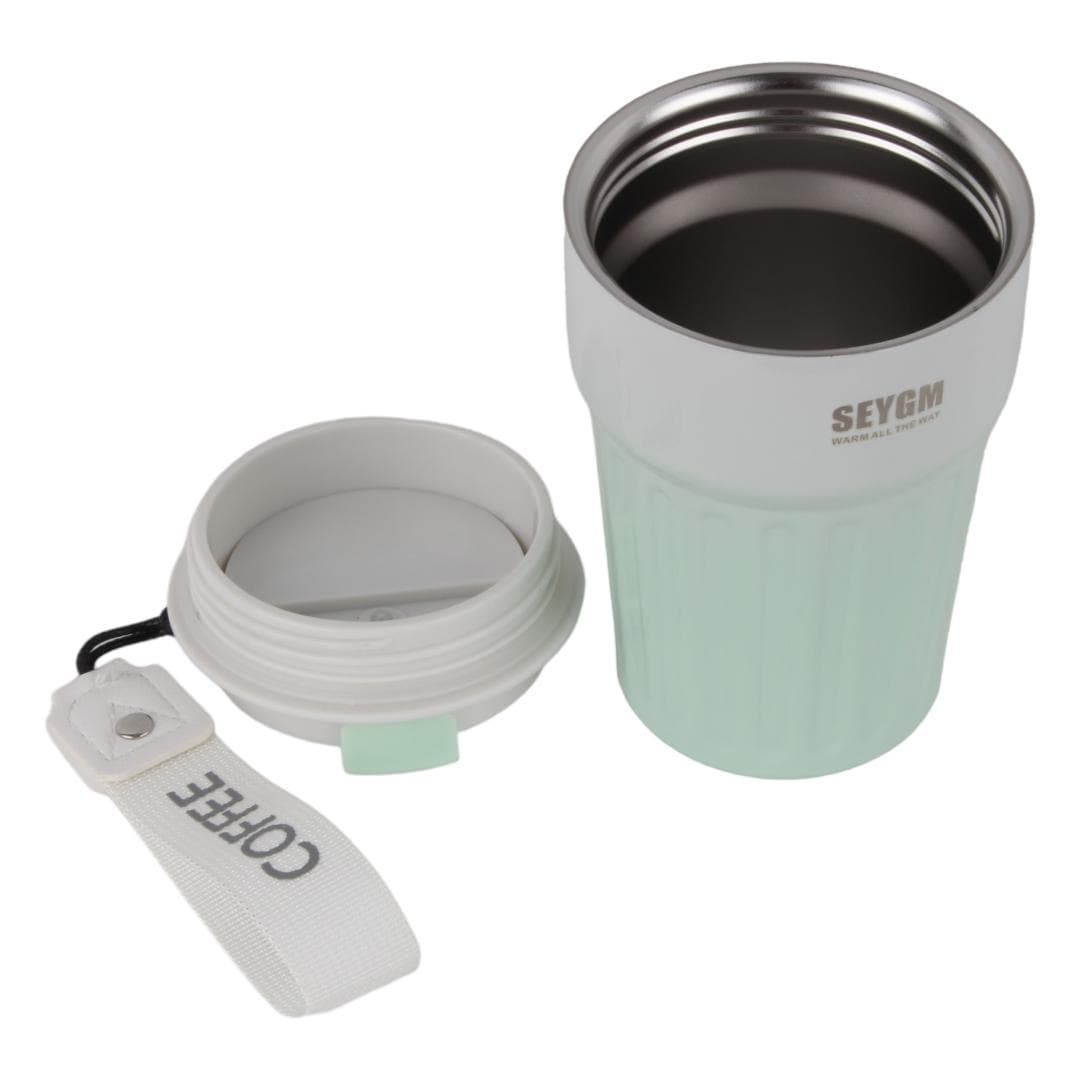 تراول ماگ دو رنگ مدل SEYGM گنجایش 400ml کد 1207 — تصویر ۳