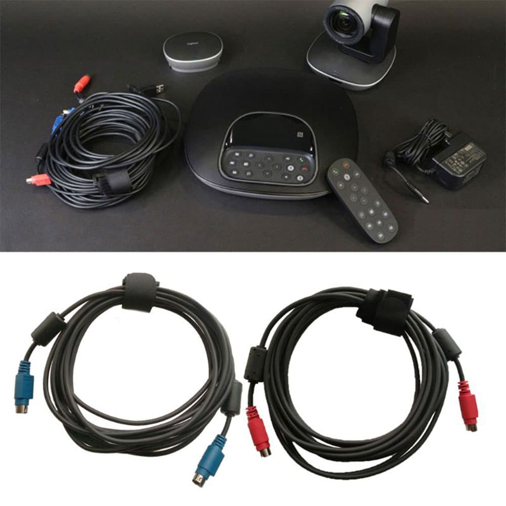 کابل افزایش طول ۱۰متری کنفرانس گروپ لاجیتک Logitech GROUP 10m Extended Cable — تصویر ۴