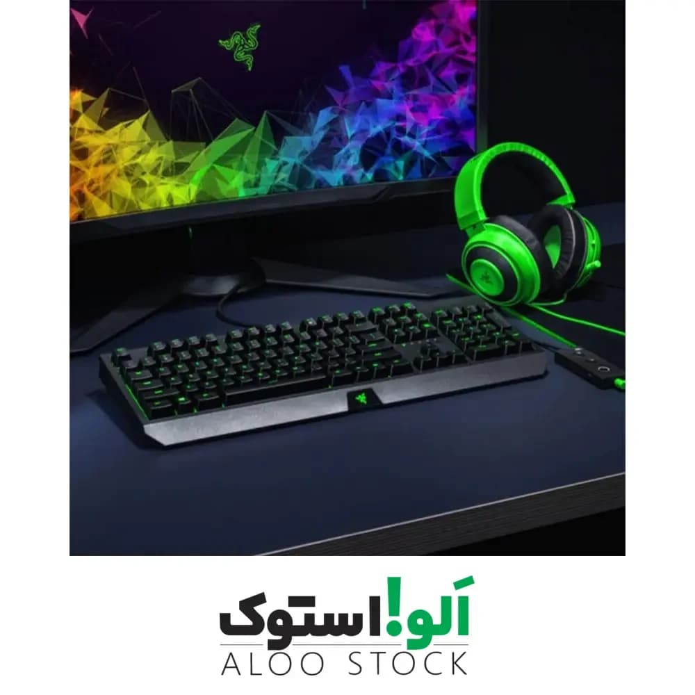 کیبورد گیمینگ ریزر مدل Razer BlackWidow ESSENTIAL Mechanical Green Switch — تصویر ۱۰