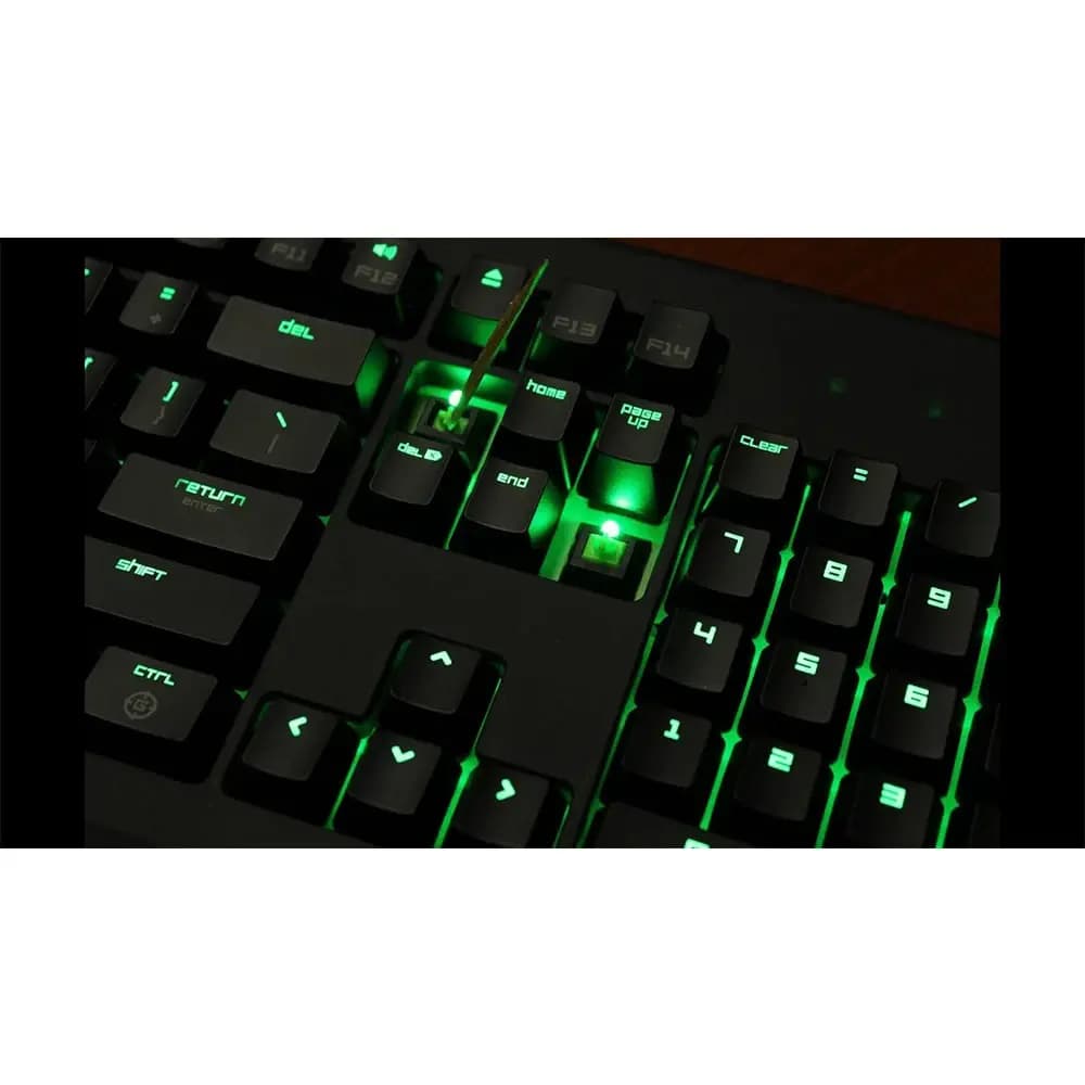 کیبورد گیمینگ ریزر مدل Razer BlackWidow ESSENTIAL Mechanical Green Switch — تصویر ۸