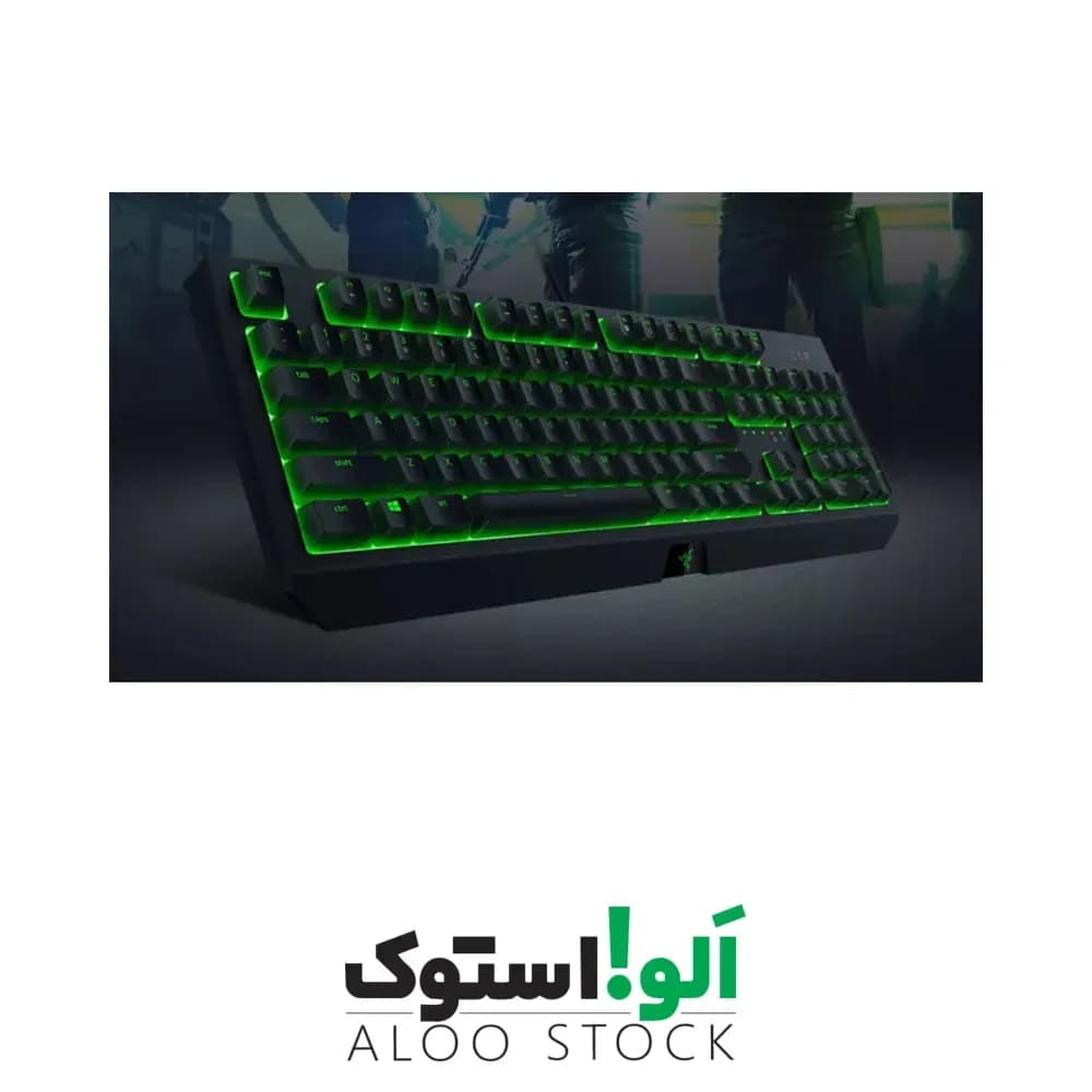 کیبورد گیمینگ ریزر مدل Razer BlackWidow ESSENTIAL Mechanical Green Switch — تصویر ۹