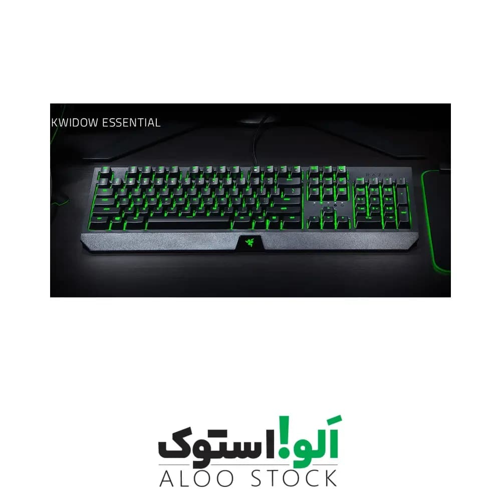 کیبورد گیمینگ ریزر مدل Razer BlackWidow ESSENTIAL Mechanical Green Switch — تصویر ۱۱