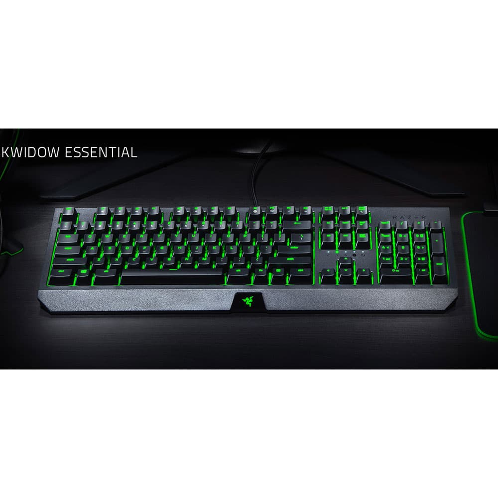 کیبورد گیمینگ ریزر مدل Razer BlackWidow ESSENTIAL Mechanical Green Switch — تصویر ۵