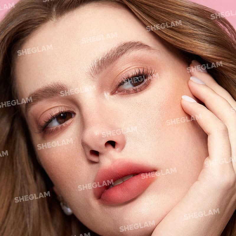 رژلب مایع مات شیگلم SHEGLAM مدل Soft Haze رنگ Think Twice — تصویر ۲