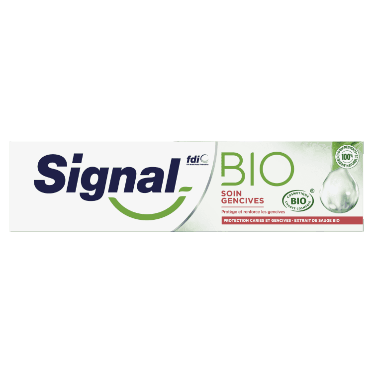 خمیر دندان ارگانیک سیگنال مدل Bio Soin Gencives حجم 75 میل
