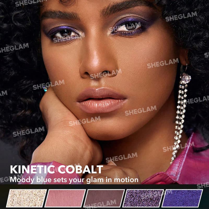 پالت سایه 8 رنگ شیگلم SHEGLAM مدل Chroma Zone رنگ VELOCITY — تصویر ۲