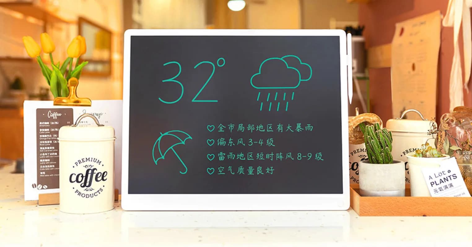 کاغذ دیجیتالی شیائومی Mi LCD Writing 20 (اورجینال پلمپ ارسال فوری) — تصویر ۶
